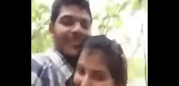  Cute Indian lover having sex at park